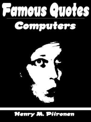 cover image of Famous Quotes on Computers